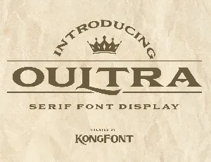 Oultra font