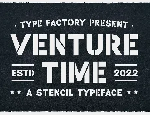 Venture Time font