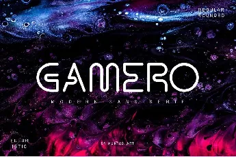 Gamero font