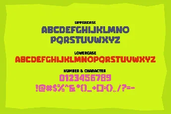 GUMDROP font