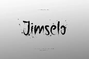 Jimselo font