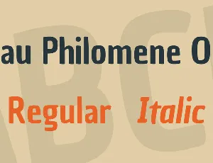 Chau Philomene One font