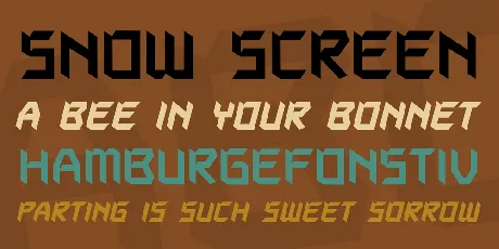 Autodestruct BB font