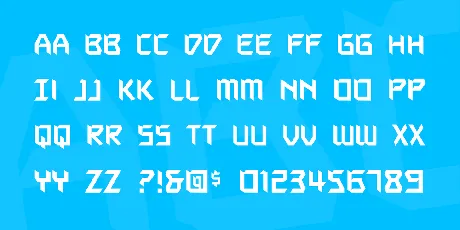 Autodestruct BB font