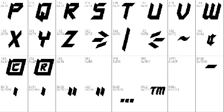 Autodestruct BB font