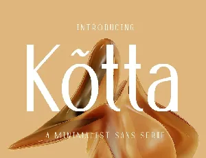 Kotta font