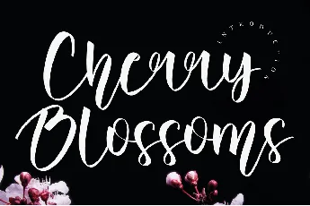 Cherry Blossoms font