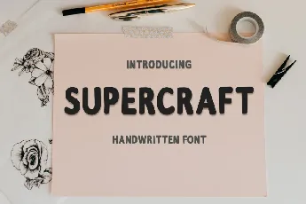 Supercraft Free font