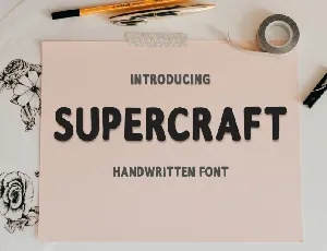 Supercraft Free font