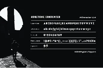 Houstone font