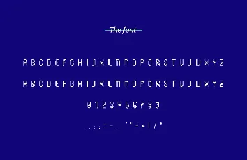 Zero font