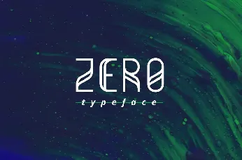 Zero font