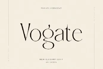 Vogate font