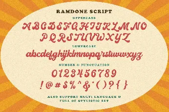 Ramdone font