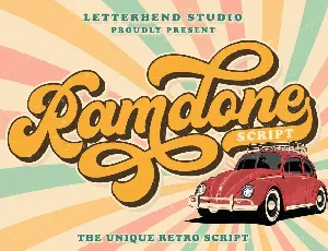 Ramdone font