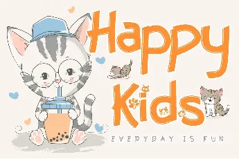 Happy Kids font