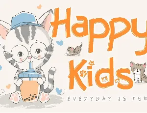 Happy Kids font