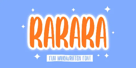 Rarara font