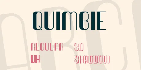 Quimbie font