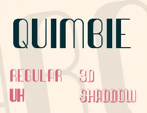 Quimbie font