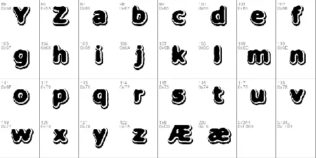 Hillock BRK font