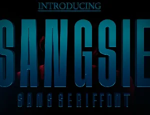 SANGSIE font