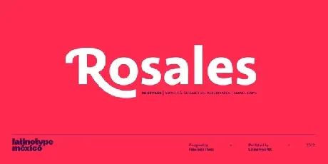 Rosales Family font