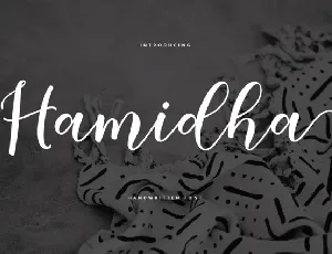 Hamidha font