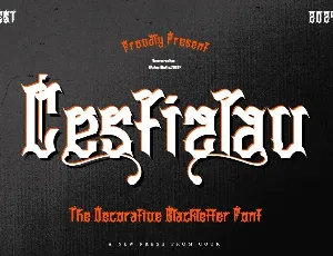 Cestizlav font