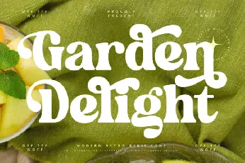 Garden Delight Serif font