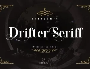 Drifter Seriff font