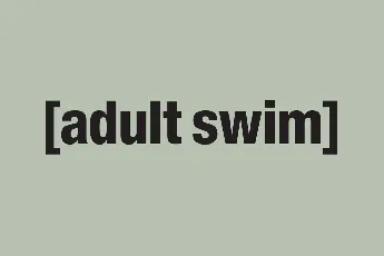 Adult Swim font
