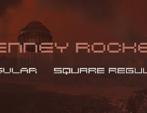 Kenney Rocket font