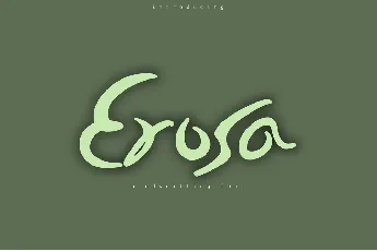 Erosa font