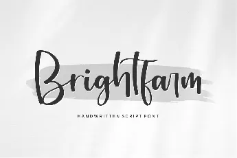 Brightfarm font