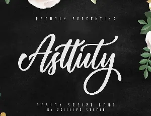 Asttuty font