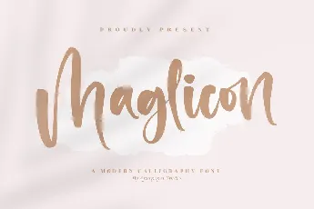 Maglicon font