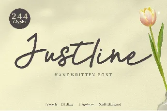 Justline font