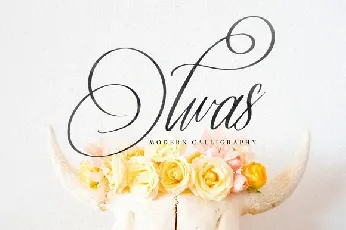 Olwas Script font