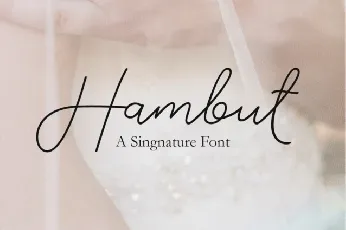 Hambut font