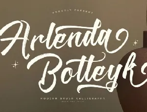 Arlenda Botteyk font