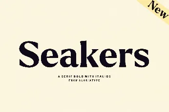 Seakers font