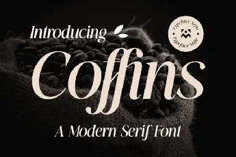 Coffins font