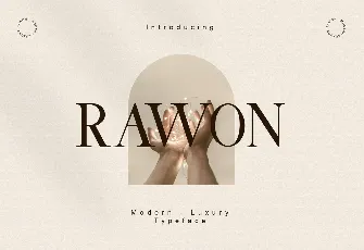 Rawon font