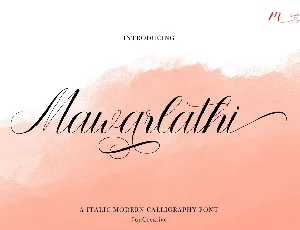 Mawarlathi font