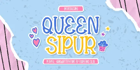 Queen Sipur Demo font