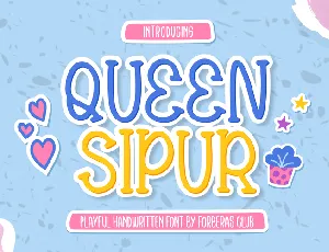 Queen Sipur Demo font