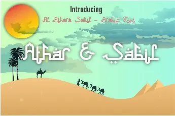 Al Athara Sabil font