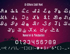 Al Athara Sabil font