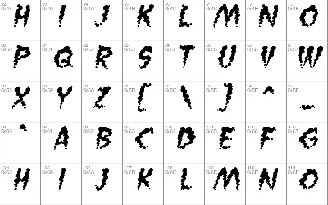 Vaporized BB font